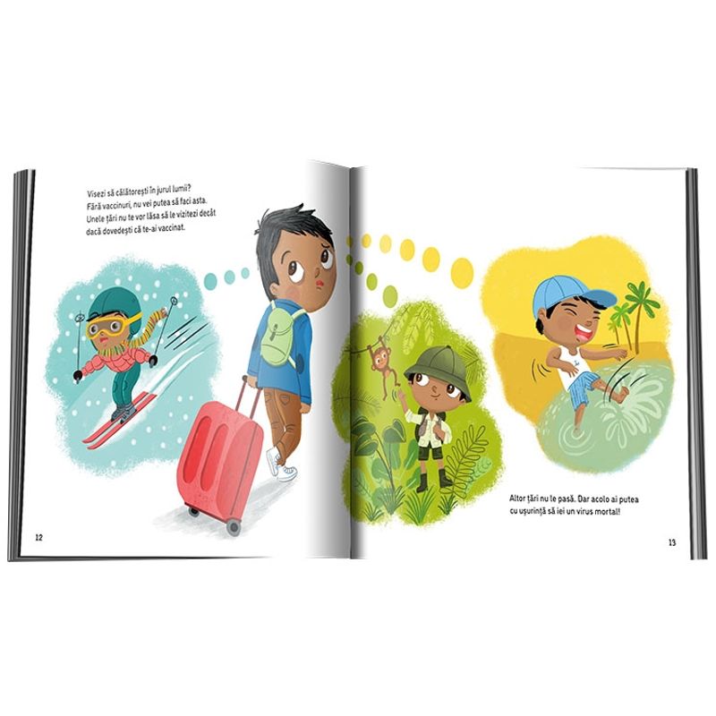 Carti si Birotica - Carti - Carti pentru copii - Basme si povesti - Ce s-ar intampla daca nu te-ai vaccina niciodata? - Infinity.ro
