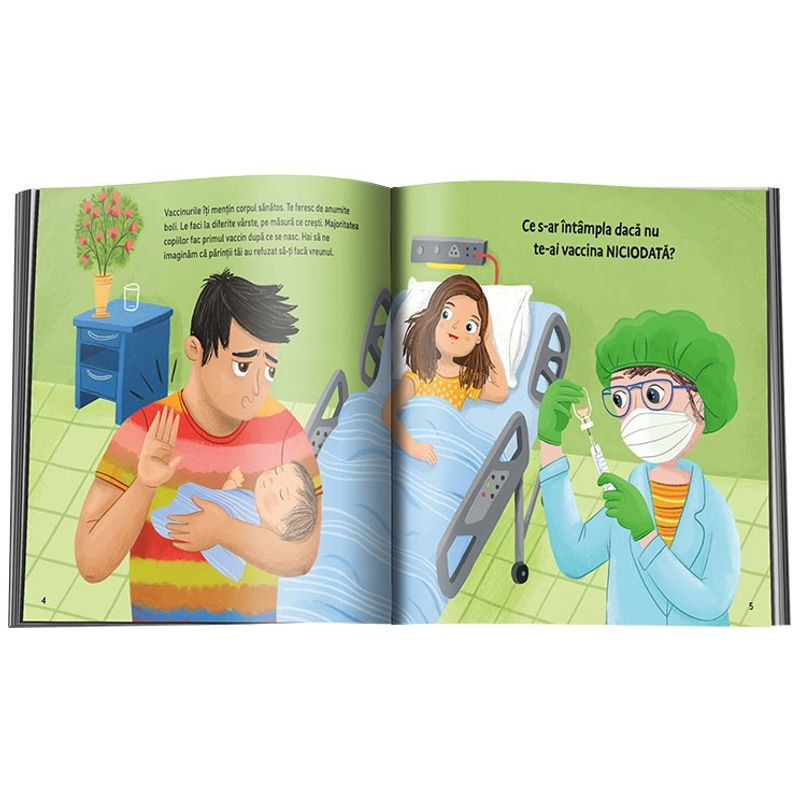Carti si Birotica - Carti - Carti pentru copii - Basme si povesti - Ce s-ar intampla daca nu te-ai vaccina niciodata? - Infinity.ro