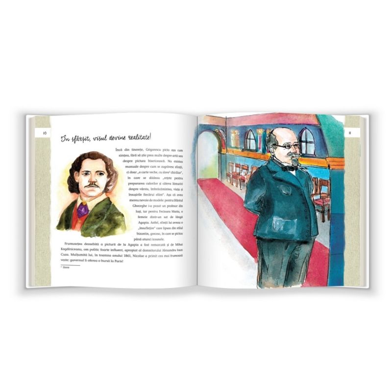 Carti si Birotica - Carti - Carti pentru copii - Basme si povesti - Cunoaste-l pe...Nicolae Grigorescu. Romani celebri - Infinity.ro