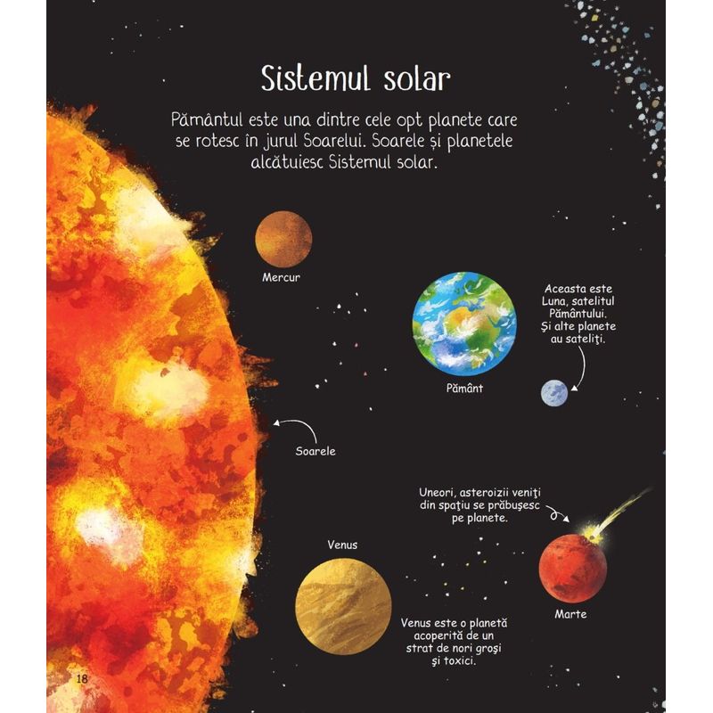 Carti si Birotica - Carti - Carti pentru copii - Basme si povesti - Prima mea carte despre Spatiu - Emily Bone - Infinity.ro