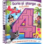 Carti si Birotica - Carti - Carti pentru copii - Activitati extracurriculare - Scrie si sterge. Activitati la 4 ani - Infinity.ro