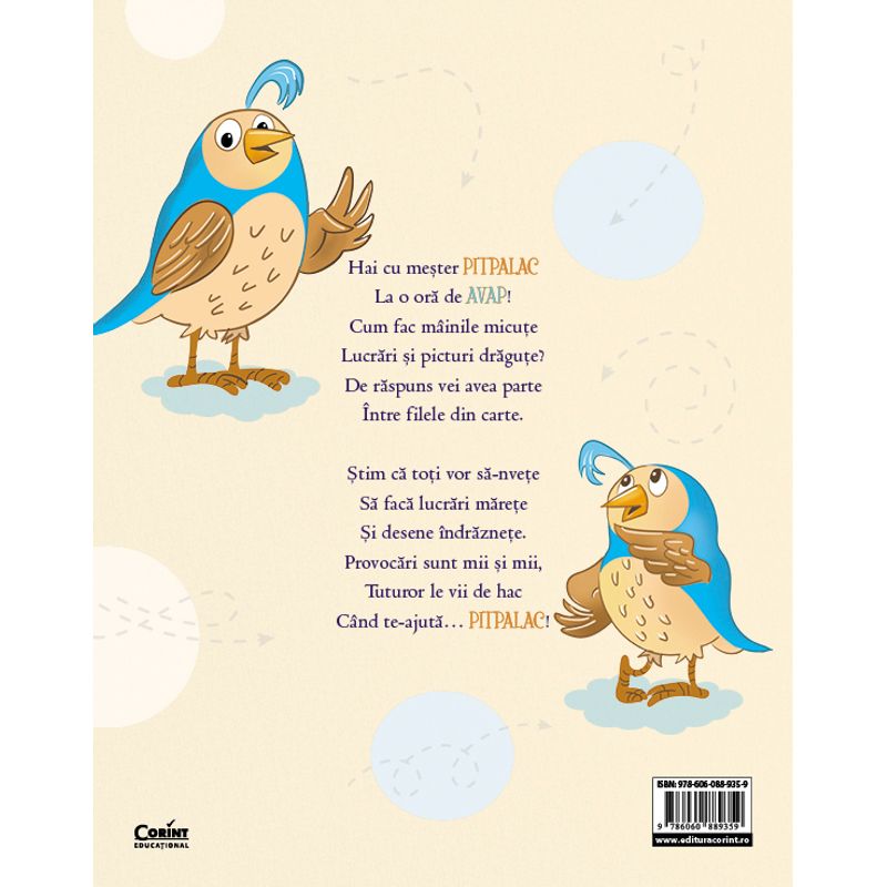 Carti si Birotica - Carti - Manuale si auxiliare scolare - Caiete speciale - Cu Pitpalac la ora de AVAP. Caiet de lucru pentru arte vizuale si abilitati practice. Clasa I - Infinity.ro