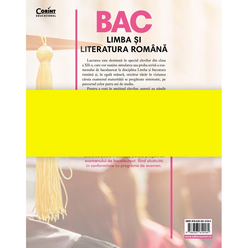 Carti si Birotica - Carti - Manuale si auxiliare scolare - Culegeri auxiliare - Bacalaureat 2026 - Limba si literatura romana - Infinity.ro