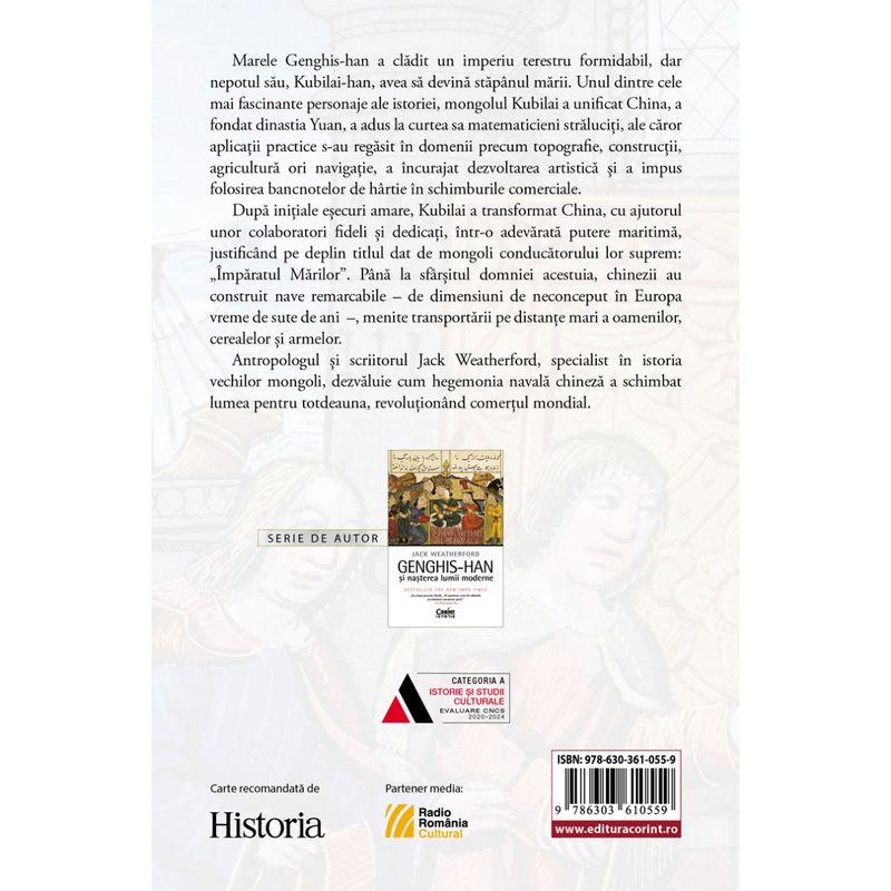 Carti si Birotica - Carti - Istorie - Imparatul Marilor. Kubilai-han si nasterea Chinei - Infinity.ro