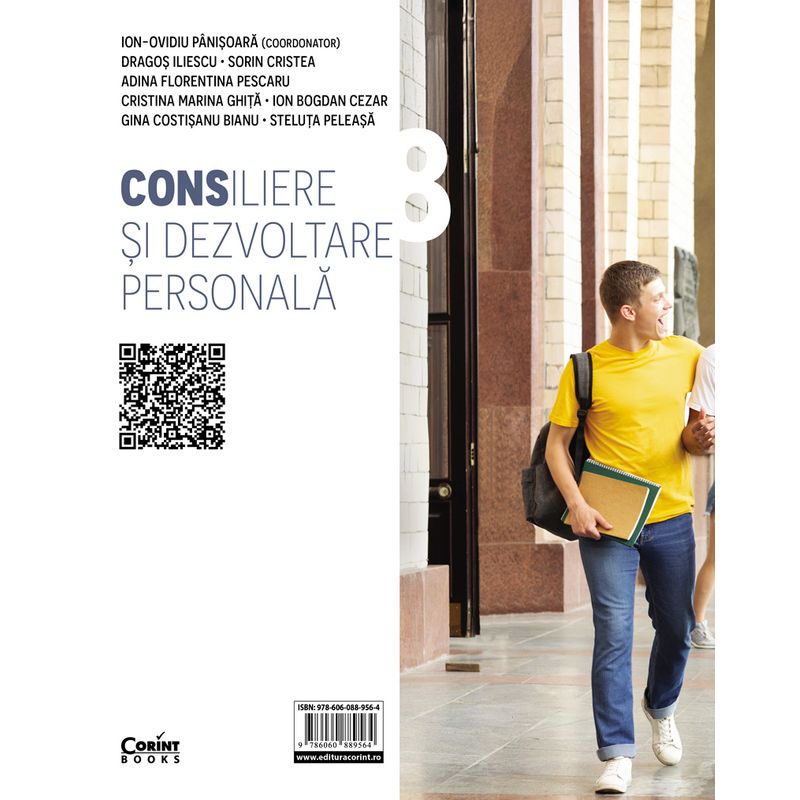 Carti si Birotica - Carti - Manuale si auxiliare scolare - Manuale scolare - Consiliere si dezvoltare personala. Manual pentru clasa a VIII-a, Ion-Ovidiu Panisoara - Infinity.ro