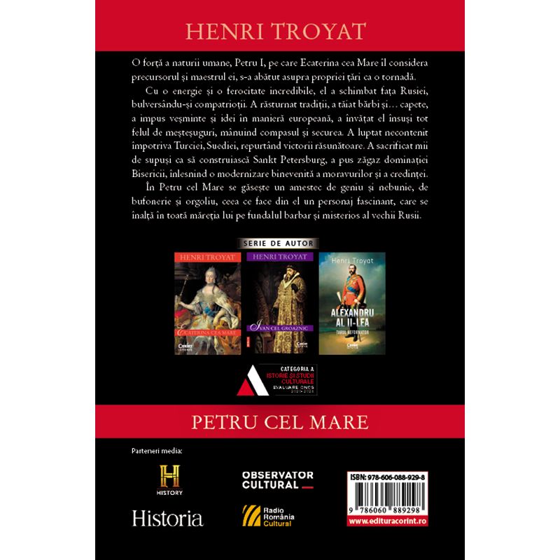 Carti si Birotica - Carti - Istorie - Petru cel Mare (editia a II-a) - Infinity.ro
