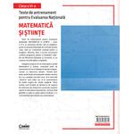 Carti si Birotica - Carti - Manuale si auxiliare scolare - Culegeri auxiliare - Teste de antrenament pentru Evaluarea Nationala. Matematica si stiinte - clasa a VI-a - Infinity.ro