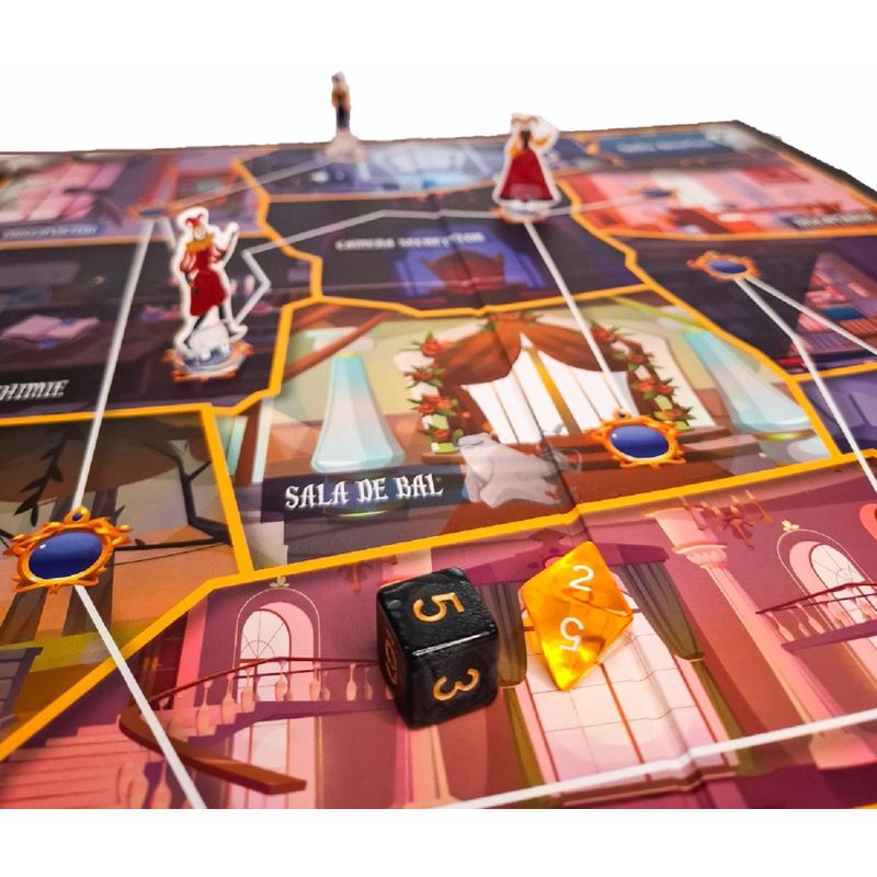 Jucarii, Copii si Bebe - Jucarii si jocuri - Jocuri si puzzle - Jocuri de societate - Joc de societate, Tiki-Tan, Conacul fantomelor, pentru copii - Infinity.ro