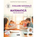 Carti si Birotica - Carti - Manuale si auxiliare scolare - Culegeri auxiliare - Evaluare nationala 2026. Matematica. Teste de antrenament - clasa a VIII-a - Infinity.ro
