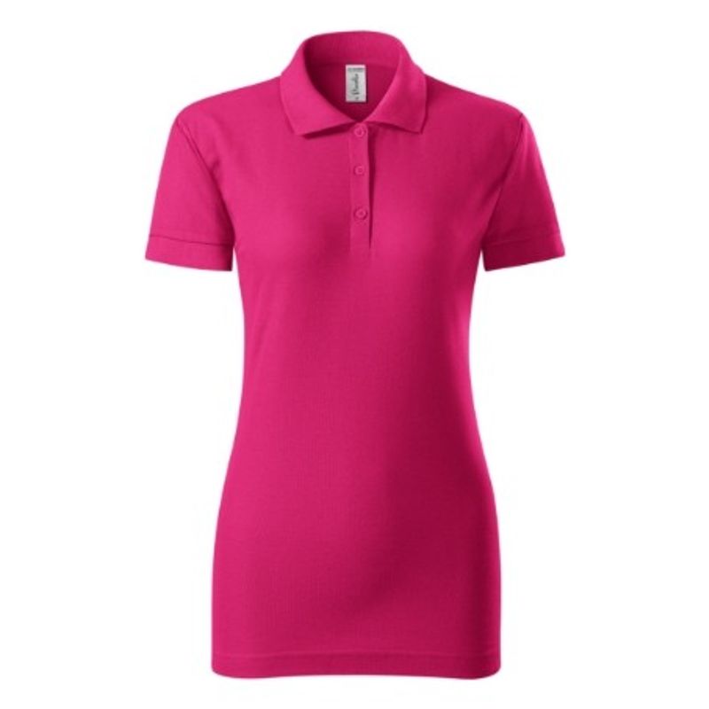 Fashion, accesorii si bijuterii - Femei - Imbracaminte femei - Tricouri si topuri femei - Tricou polo pentru dama, Joy P22, Malfini L Purpuriu - Infinity.ro