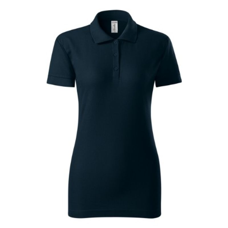 Fashion, accesorii si bijuterii - Femei - Imbracaminte femei - Tricouri si topuri femei - Tricou polo pentru dama, Joy P22, Malfini Albastru L - Infinity.ro
