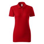 Fashion, accesorii si bijuterii - Femei - Imbracaminte femei - Tricouri si topuri femei - Tricou polo pentru dama, Joy P22, Malfini L roşu - Infinity.ro