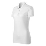 Fashion, accesorii si bijuterii - Femei - Imbracaminte femei - Tricouri si topuri femei - Tricou polo pentru dama, Joy P22, Malfini Alb 2XL - Infinity.ro