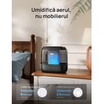 Electronice si Electrocasnice - Climatizare si sisteme de incalzire - Aparate filtrare aer - Umidificatoare - Umidificator Dreo 311S, Smart,Wifi, Rezervor 4L,Capacitate de umidificare 250 ml/h, Negru - Infinity.ro