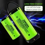 Casa si Gradina - Electrice - Accesorii electrice - Baterii, acumulatori si incarcatoare - Acumulator 26650A MRG M1220, 5000mAh, Li-Ion, 3.7V, Reincarcabil, Verde - Infinity.ro