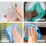 Market - Curatenie si intretinere casa - Produse bucatarie - Lavete si bureti - Laveta microfibra pentru suprafete sensibile  MS-005 2 bucati/pachet - Infinity.ro