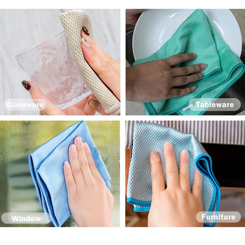 Market - Curatenie si intretinere casa - Produse bucatarie - Lavete si bureti - Laveta microfibra pentru suprafete sensibile  MS-005 2 bucati/pachet - Infinity.ro