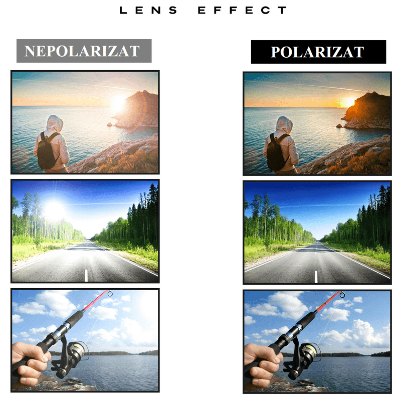 Fashion, accesorii si bijuterii - Barbati - Accesorii barbati - Ochelari de soare barbati - Ochelari de Soare Polarizati clasa 3, Protectie UV 400, OPRA, Lentile Fotosensibile, cu Carcasa Antisoc - Infinity.ro