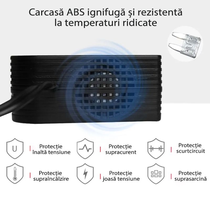 Auto si Moto - Reparatii si depanare - Invertoare auto - Invertor Auto 300W, GlowforHome, 4 Porturi USB A 4.1A, 2 Prize EU, 230V, Protectie Suprasarcina, Portabil, 12V, Negru - Infinity.ro