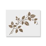 Casa si Gradina - Decoratiuni - DIY - Sabloane decorative pereti - Sablon Perete vopsire, tencuiala 0.7mm Vine Stencil Refolosibil, model MXSP7168, 400 x 400 mm - Infinity.ro