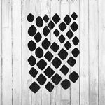 Casa si Gradina - Decoratiuni - DIY - Sabloane decorative pereti - Sablon Perete vopsire, tencuiala 0.7mm Snakeskin Refolosibil, model MXSP7205, 100 x 100 mm - Infinity.ro