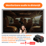 Laptop, Telefoane si Tablete - Wearables si gadgeturi - Gadgeturi - Dispozitive spionaj - Tracker GPS Auto OBD ZeroSecrets 4G, Localizare in Timp Real, Microfon Integrat, Negru - Infinity.ro
