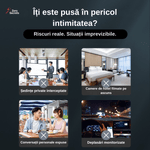 Laptop, Telefoane si Tablete - Wearables si gadgeturi - Gadgeturi - Dispozitive spionaj - Detector profesional anti spionaj, ZeroSecrets, camere ascunse, microfoane spion, compact, sensibilitate ridicata - Infinity.ro