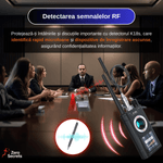 Laptop, Telefoane si Tablete - Wearables si gadgeturi - Gadgeturi - Dispozitive spionaj - Detector profesional anti spionaj, ZeroSecrets, camere ascunse, microfoane spion, compact, sensibilitate ridicata - Infinity.ro