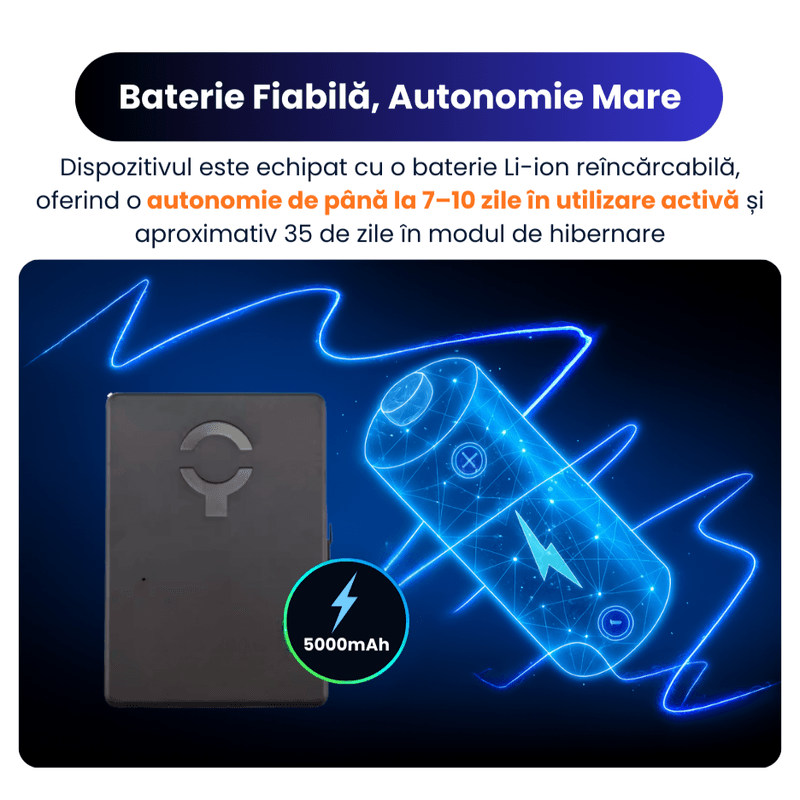 Laptop, Telefoane si Tablete - Wearables si gadgeturi - Gadgeturi - Dispozitive spionaj - GPS Tracker Auto ZeroSecrets 4G, Localizare in Timp Real, Microfon Integrat, Negru - Infinity.ro