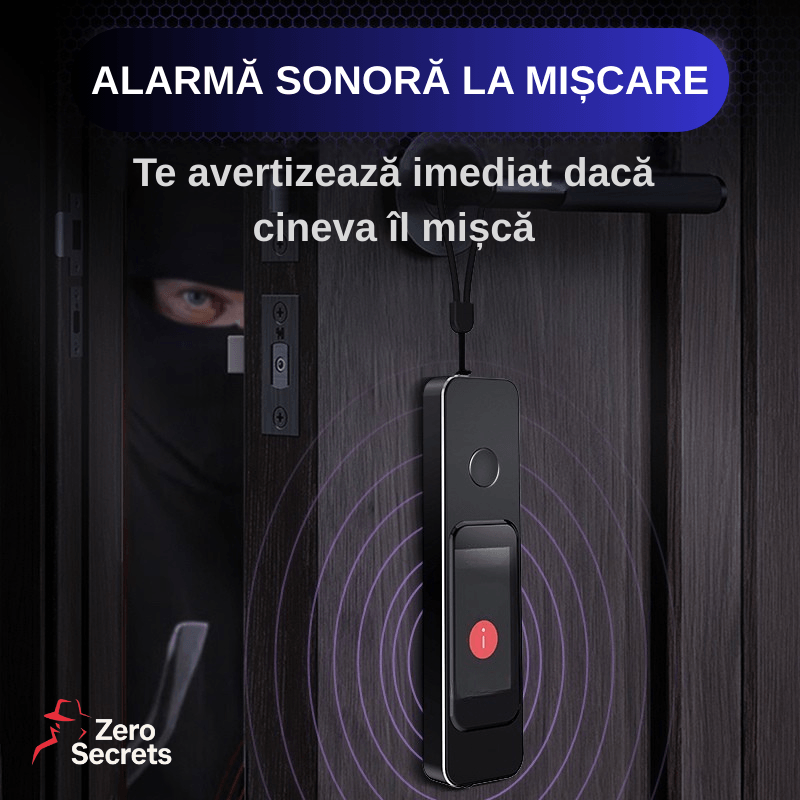 Laptop, Telefoane si Tablete - Wearables si gadgeturi - Gadgeturi - Dispozitive spionaj - Detector RF anti-spionaj ZeroSecrets, detectare wireless si infrarosu, ecran tactil, compact - Infinity.ro