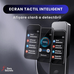 Laptop, Telefoane si Tablete - Wearables si gadgeturi - Gadgeturi - Dispozitive spionaj - Detector RF anti-spionaj ZeroSecrets, detectare wireless si infrarosu, ecran tactil, compact - Infinity.ro