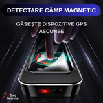 Laptop, Telefoane si Tablete - Wearables si gadgeturi - Gadgeturi - Dispozitive spionaj - Detector RF anti-spionaj ZeroSecrets, detectare wireless si infrarosu, ecran tactil, compact - Infinity.ro