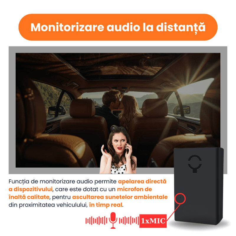 Laptop, Telefoane si Tablete - Wearables si gadgeturi - Gadgeturi - Dispozitive spionaj - Tracker GPS 4G Zero Secrets, fixare magnetica, localizare in timp real, microfon integrat, 3000 mAh - Infinity.ro