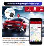 Laptop, Telefoane si Tablete - Wearables si gadgeturi - Gadgeturi - Dispozitive spionaj - GPS Tracker Auto 4G LTE, Urmarire in Timp Real Google Maps, Alerta Depasire Viteza, IP67 - Infinity.ro