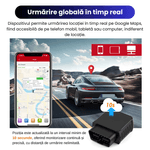 Laptop, Telefoane si Tablete - Wearables si gadgeturi - Gadgeturi - Dispozitive spionaj - GPS Tracker Auto OBD2, ZeroSecrets, plug and play, microfon integrat, 4G LTE, dimensiuni 59x45x22mm - Infinity.ro