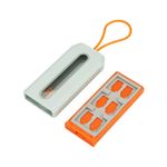 Laptop, Telefoane si Tablete - Telefoane mobile si accesorii - Accesorii Telefoane - Alte accesorii telefoane - Trusa protectie carduri memorie foto pentru calatorie JJC, 6xSD, 12xmicroSD, usoara, portabila, Gri - Infinity.ro