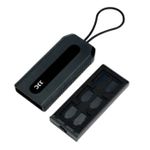 Laptop, Telefoane si Tablete - Telefoane mobile si accesorii - Accesorii Telefoane - Alte accesorii telefoane - Trusa protectie carduri memorie foto pentru calatorie JJC, 6xSD, 12xmicroSD, usoara, portabila, Neagra - Infinity.ro