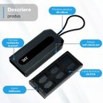 Laptop, Telefoane si Tablete - Telefoane mobile si accesorii - Accesorii Telefoane - Alte accesorii telefoane - Trusa protectie carduri memorie foto pentru calatorie JJC, 6xSD, 12xmicroSD, usoara, portabila, Neagra - Infinity.ro
