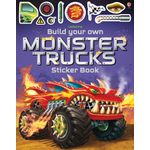 Carti si Birotica - Carti - Carti pentru copii - Carti interactive - Build Your Own Monster Trucks Sticker Usborne Books - Infinity.ro