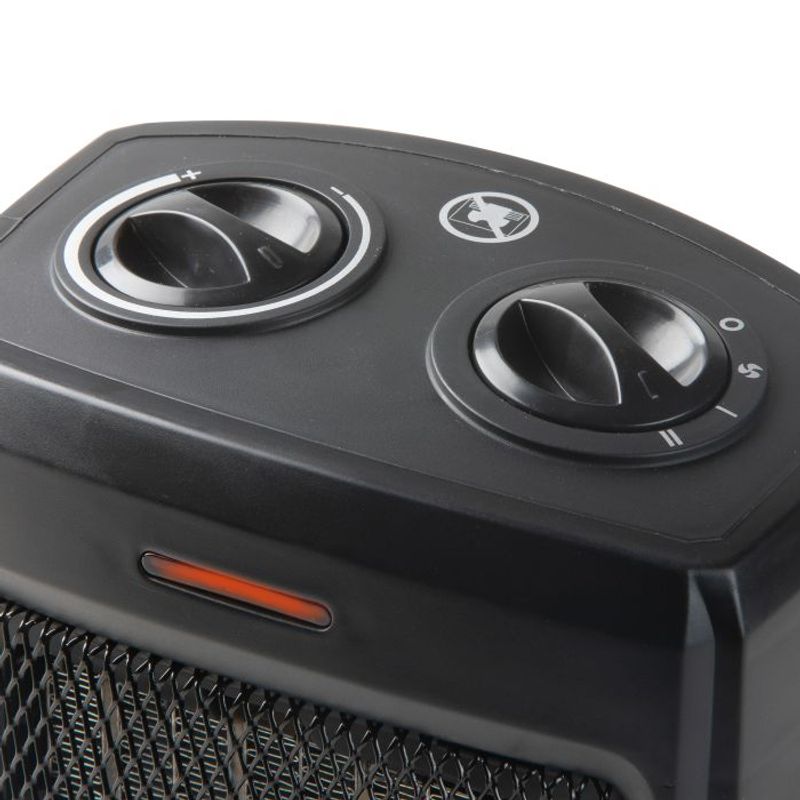 Electronice si Electrocasnice - Climatizare si sisteme de incalzire - Aparate incalzire aer - Convectoare electrice - Aeroterma ceramica Domo DO7329H, 1500W, termostat - Infinity.ro