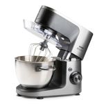 Electronice si Electrocasnice - Electrocasnice bucatarie - Mixere, tocatoare & roboti de bucatarie - Roboti de bucatarie - Robot de Bucatarie Multifunctional DOMO DO9293KR „Delicioso”, 1200W, bol inox 4.5L, blender, feliator, inghetata, capac - Infinity.ro