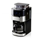 Electronice si Electrocasnice - Electrocasnice bucatarie - Preparare bauturi - Cafetiere - Cafetiera cu rasnita incorporata Domo DO721K, 900W, 1.5L, LCD - Infinity.ro