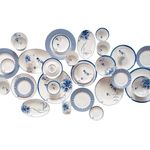 Casa si Gradina - Bucatarie si vesela - Vesela si tacamuri - Farfurii si boluri - Farfurie din portelan, Pip Studio, White, 18 cm, colectia Pip & The Blue Bird - Infinity.ro