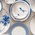 Casa si Gradina - Bucatarie si vesela - Vesela si tacamuri - Farfurii si boluri - Farfurie din portelan, Pip Studio, White, 18 cm, colectia Pip & The Blue Bird - Infinity.ro