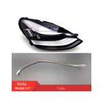 Auto si Moto - Piese auto si accesorii - Caroserie - Ornamente exterior auto - Set fibra reparatie lumini de zi DRL far dreapta pentru Tesla Model 3, Model Y - Infinity.ro