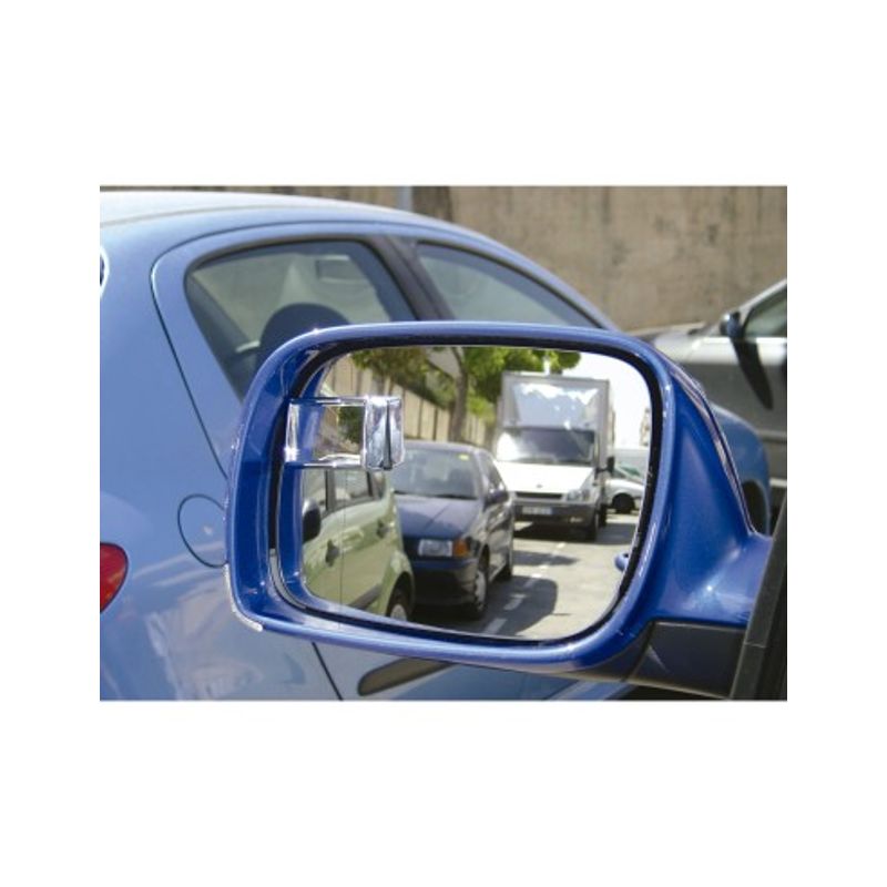 Auto si Moto - Piese auto si accesorii - Caroserie - Ornamente exterior auto - Oglinda retrovizoare mini cromata unghi mort 50X25MM - Infinity.ro