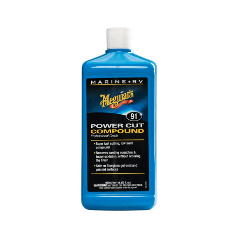 Auto si Moto - Intretinere auto - Produse curatare auto - Pasta Polish Abraziva pentru Ambarcatiunii Meguiar's Power Cut Compound M91, 946ml - Infinity.ro