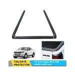 Auto si Moto - Piese auto si accesorii - Interior auto - Accesorii interior - Set 3 Ornamente protectie margine bena negru mat Ford Ranger T6, T7, T8 2012-2022 - Infinity.ro