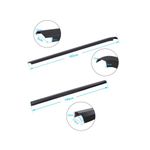 Auto si Moto - Piese auto si accesorii - Interior auto - Accesorii interior - Set 3 Ornamente protectie margine bena negru mat Ford Ranger T6, T7, T8 2012-2022 - Infinity.ro