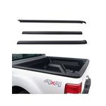 Auto si Moto - Piese auto si accesorii - Interior auto - Accesorii interior - Set 3 Ornamente protectie margine bena negru mat Ford Ranger T6, T7, T8 2012-2022 - Infinity.ro
